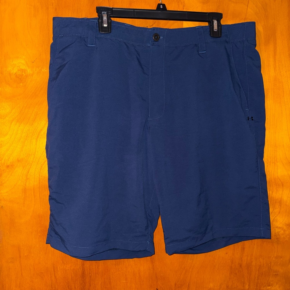 Under Armour Navy and Gray Athletic Shorts